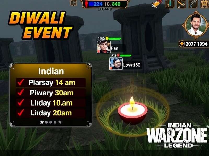 Indian Warzone Legend Diwali Event